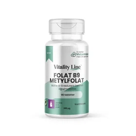 Vitality Line Methylfolat 400µg 90 Tabletter