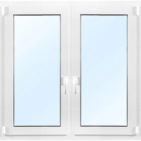 Drutex PVC-fönster 3-glas 2-luft Inåtgående U-värde 0,96 14x6