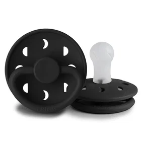 FRIGG Rope Silicone Pacifier Size 1 2-pack (Glow in the Dark)