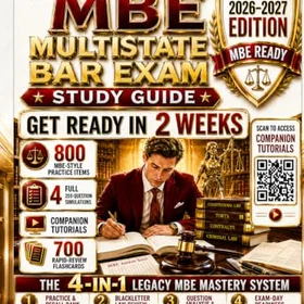 MBE Multistate Bar Exam Study Guide