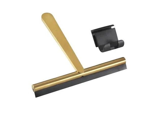 Pressalit Style Shower Rod 200x181x21 mm brushed brass