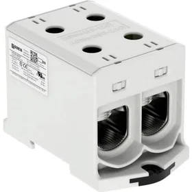 Ouneva Otl-isoleret universal klemme aluminium/kobber 2*(35-240) mm2 Grå