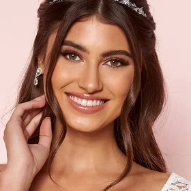 Heathcote & Ivory Waterlily Tiara