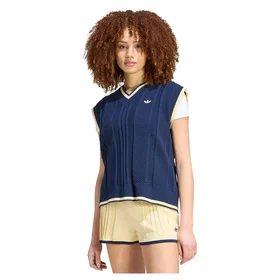 Adidas Cable Knit Vest (Dam)