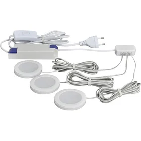 Nordtronic Linea Spot Light 3-Kit (LED, 3000K, Hvit)