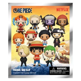 Monogram One Piece Netflix Figural Blind Bag Clip