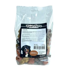 Treat Time Soft-Snack Godbit Tandvårdssnacks Blandning 500g