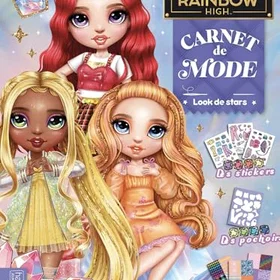 Hachette Jeunesse Rainbow High Carnet A5 Ligné