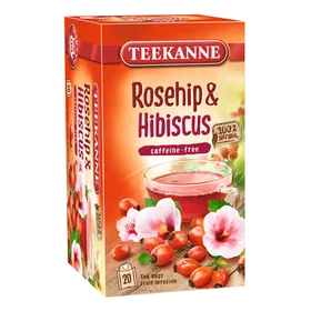 Teekanne Nypon & Hibiskus Örtte Te Påsar 20-Pack