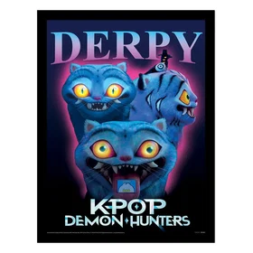 Netflix K-Pop Demon Hunters Collector Print 30x40cm
