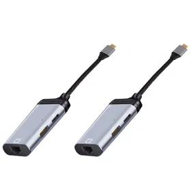 Sandstrøm S3IN1CA26 3-Port USB Type-C Multiport Adapter