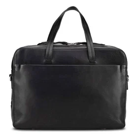Jost Arva Attaché-case Cuir 36 cm Compartiment Ordinateur Noir