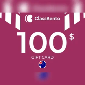 ClassBento Presentkort 100 AUD