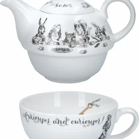 Victoria & Albert Alice in Wonderland Théière et Tasse Set 1