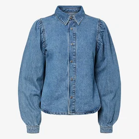 Pieces Pcritt Ls Denim Skjorte (Dame)