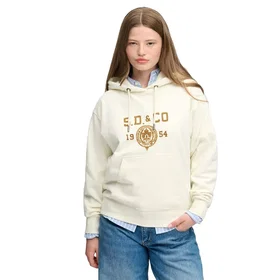Superdry Athletic Flock Hoodie (Dam)