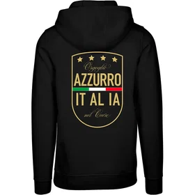 Mister Tee Azurro Italia Hoodie (Herr)