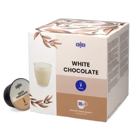 Kaffekvarn White Chocolate Hot Chocolate Pods 16-pack