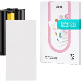 Liene PixCut Klisterpapper 4x7" Vitt 72st
