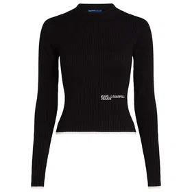 Karl Lagerfeld Mock High Neck Sweater (Women's)