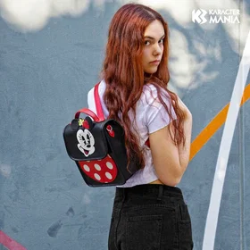 Karactermania Minnie Mouse Disney Face Satchel Backpack