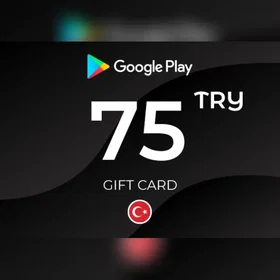 Google Play Carte Cadeau 75 TRY