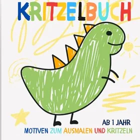 Mein Erste Kritzelbuch Coloring Book för Barn