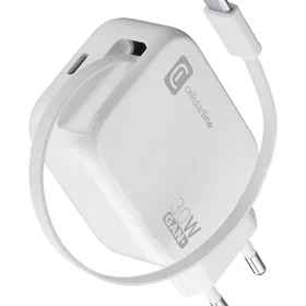 Cellular ACHROLLUSBCGAN30WW Retraktioitu Kakade USB-C -seinikkalaturi 30W