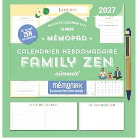 Editions 365 Family zen Veckoplanerare 2027