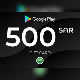 Google Play Presentkort 500 SAR