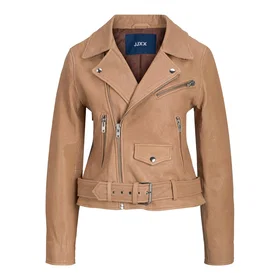 Jack & Jones Holly Biker Læderjakke (Dame)
