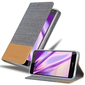 Cadorabo Plånboksfodral med Magnetisk Stängning Stativ och Kortficka för Huawei Y5 2017/Y6 2017