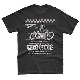 Pure Racer Direction Or Speed Kortärmad T-shirt (Herr)