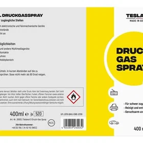 Teslanol Kit de nettoyage d'équipement 400ml