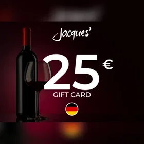 Jacques Wein-Depot Gift Card 25 EUR