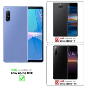 Cadorabo Wallet Case with Flower Design for Sony Xperia 10 III