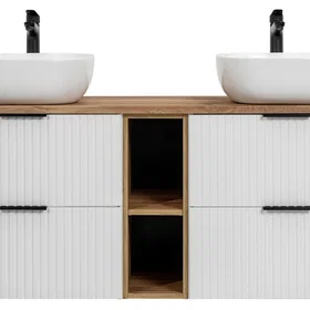 Petits COMAD-27697 Badrumsskåp 140cm Vit