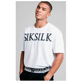 SikSilk Relaxed Fit Short Sleeve T-shirt (Men's)