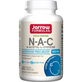 Jarrow Formulas N-Acetyl Cysteine 500mg 60 Capsules