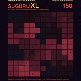 Suguru Pusselbok Expert Hantverksmässiga logikpussel