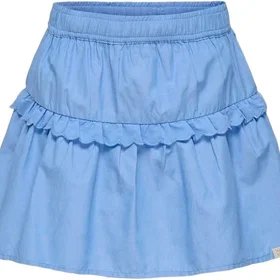 Kmgclare Ruffle Denim Skort