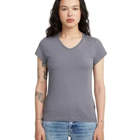G-Star Raw Eyben Slim V T-shirt (Dam)