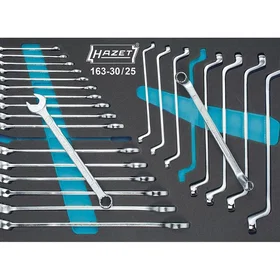 Hazet 163-224/57N Socket Wrench Set 1/2"+ 1/4" 57pcs