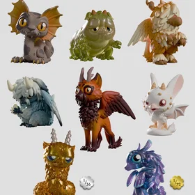 Kaleidos Creative Chimeric Dragons Blind Box