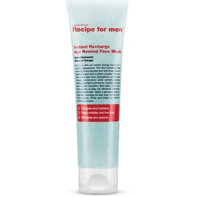 Recipe for Men Instant Recharge Age Rewind Mask 100ml