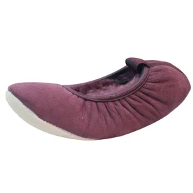 Eastern Counties Leather Sheepskin Lined Ballerina Slippers (Women's)