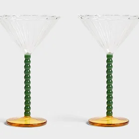 &k Amsterdam Glas Perle Verre à vin 2-pack