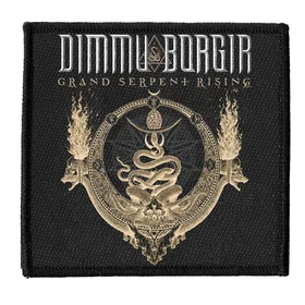 Dimmu Patch Grand Serpent Rising Svart