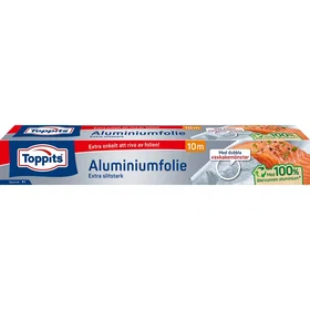 Toppits Aluminiumfolie 29.5cm X 10m Swoosh