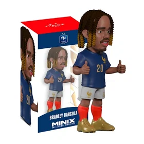 MiniX Football Stars Coupe du Monde Bradley Barcola Figur MNX22540 12cm